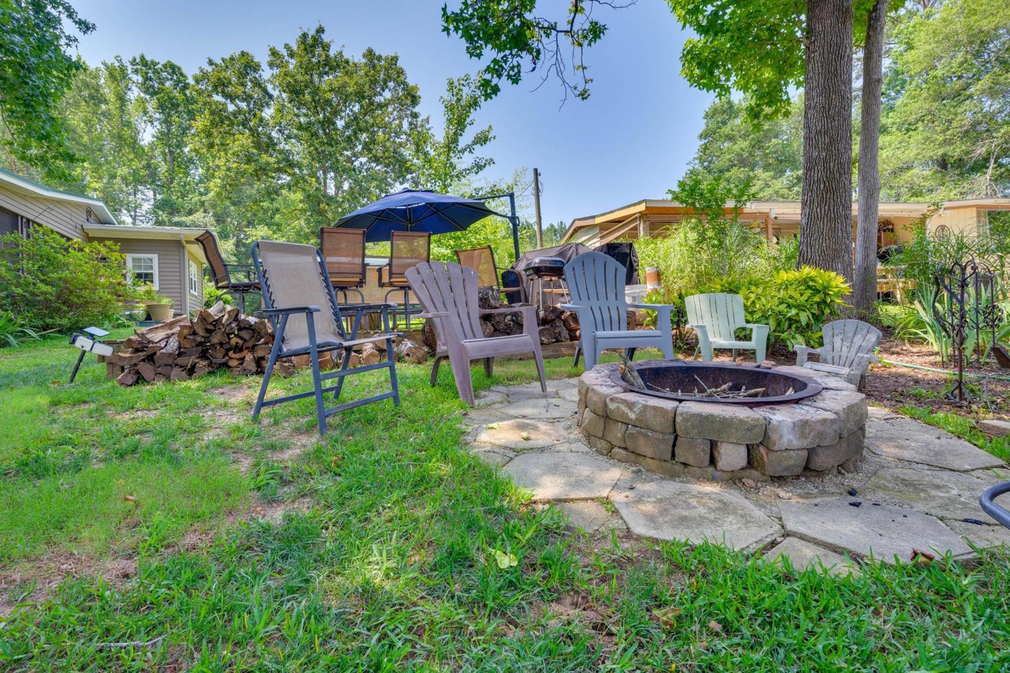 Lake Sinclair Crooked Creek Cottage With Fire Pit! Eatonton Exterior photo