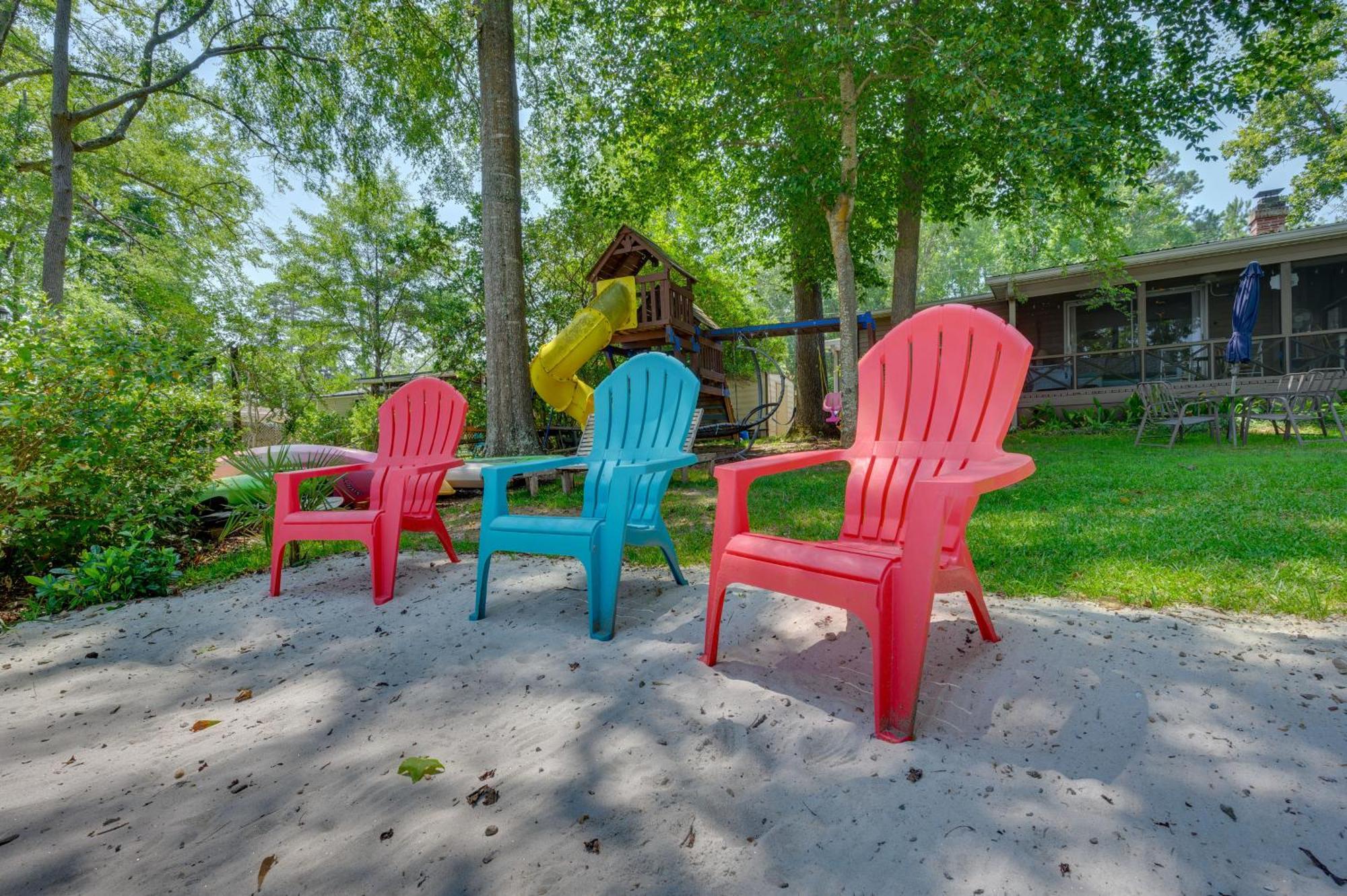 Lake Sinclair Crooked Creek Cottage With Fire Pit! Eatonton Exterior photo