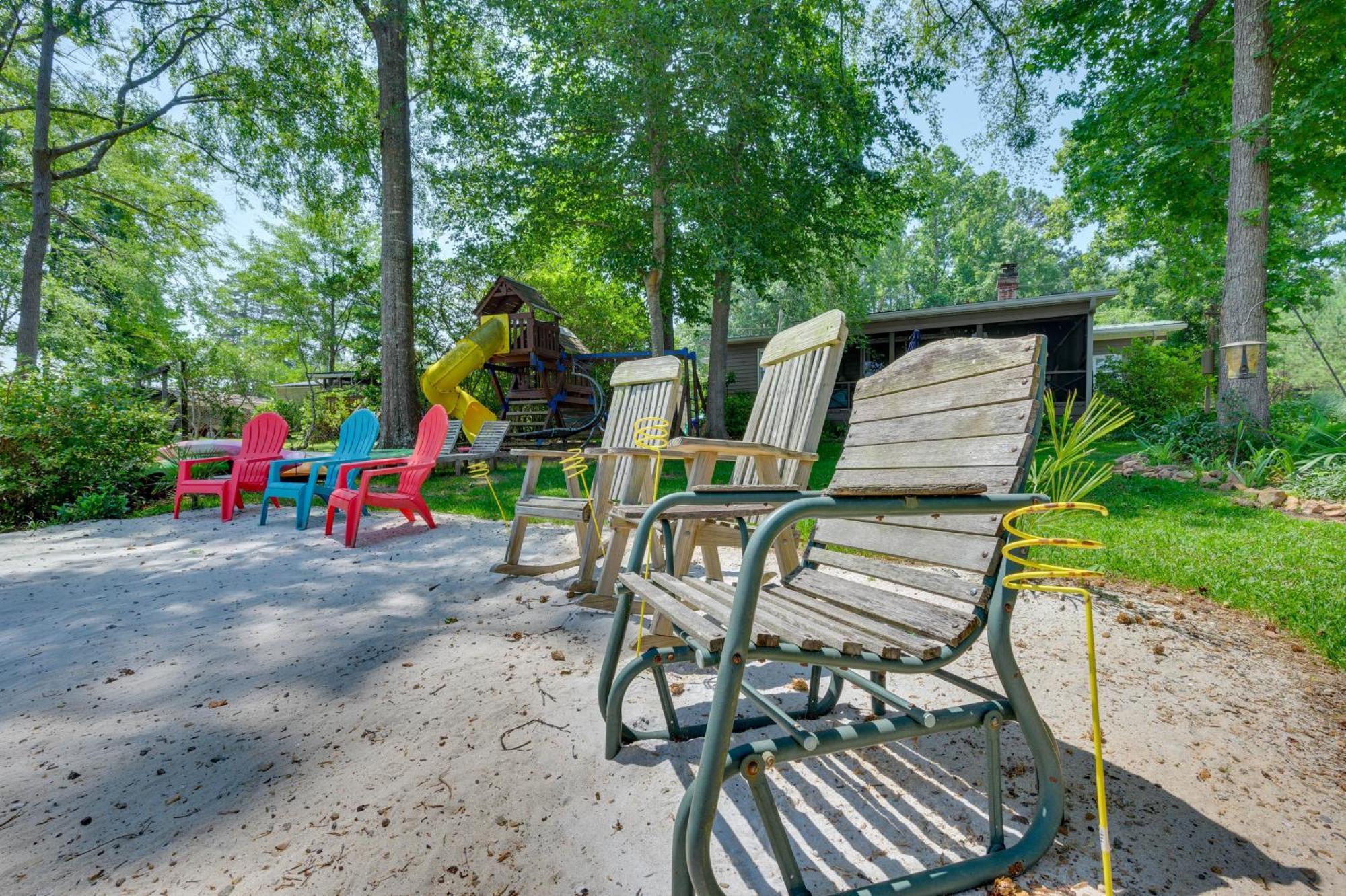 Lake Sinclair Crooked Creek Cottage With Fire Pit! Eatonton Exterior photo